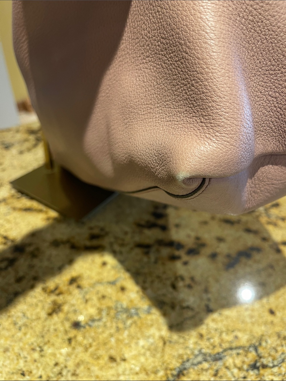 Gucci Blush Pink Soho Pebbled Leather Shoulder Tote - Picture 5 of 15
